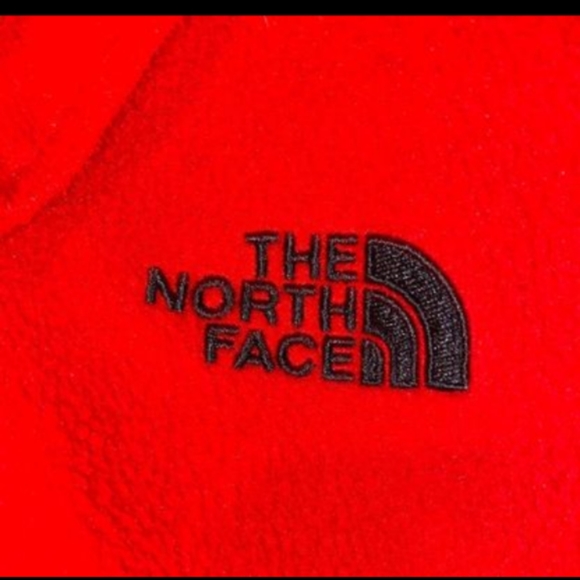 THE NORTH FACE Red Fleece Zip Up Boys SIZE 14/16 - Picture 5 of 6